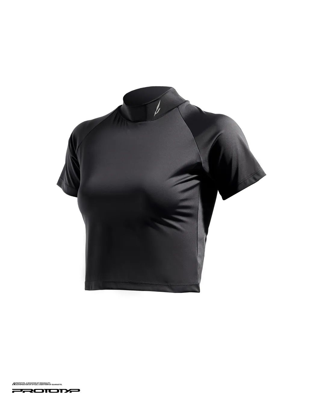 PROTOTYP｜SONIC WMS Active Cropped Top "BLACK"