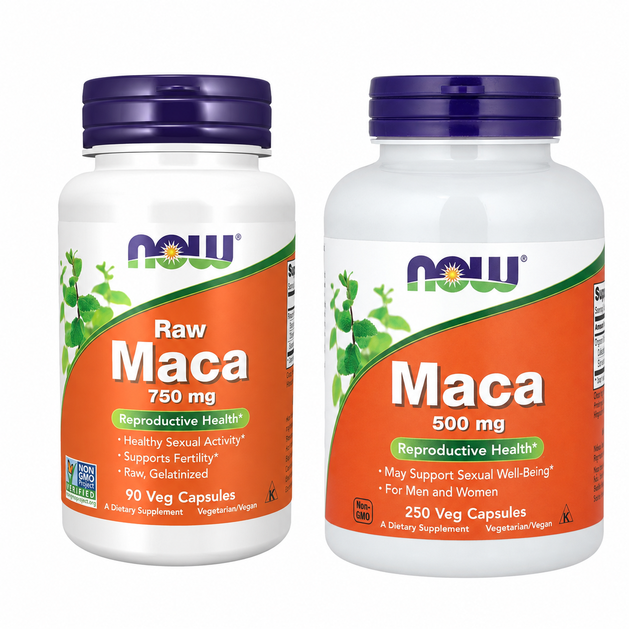 【iHerb】NOW Foods Raw MACA 瑪卡 生瑪卡 500mg 250粒/750mg 90粒