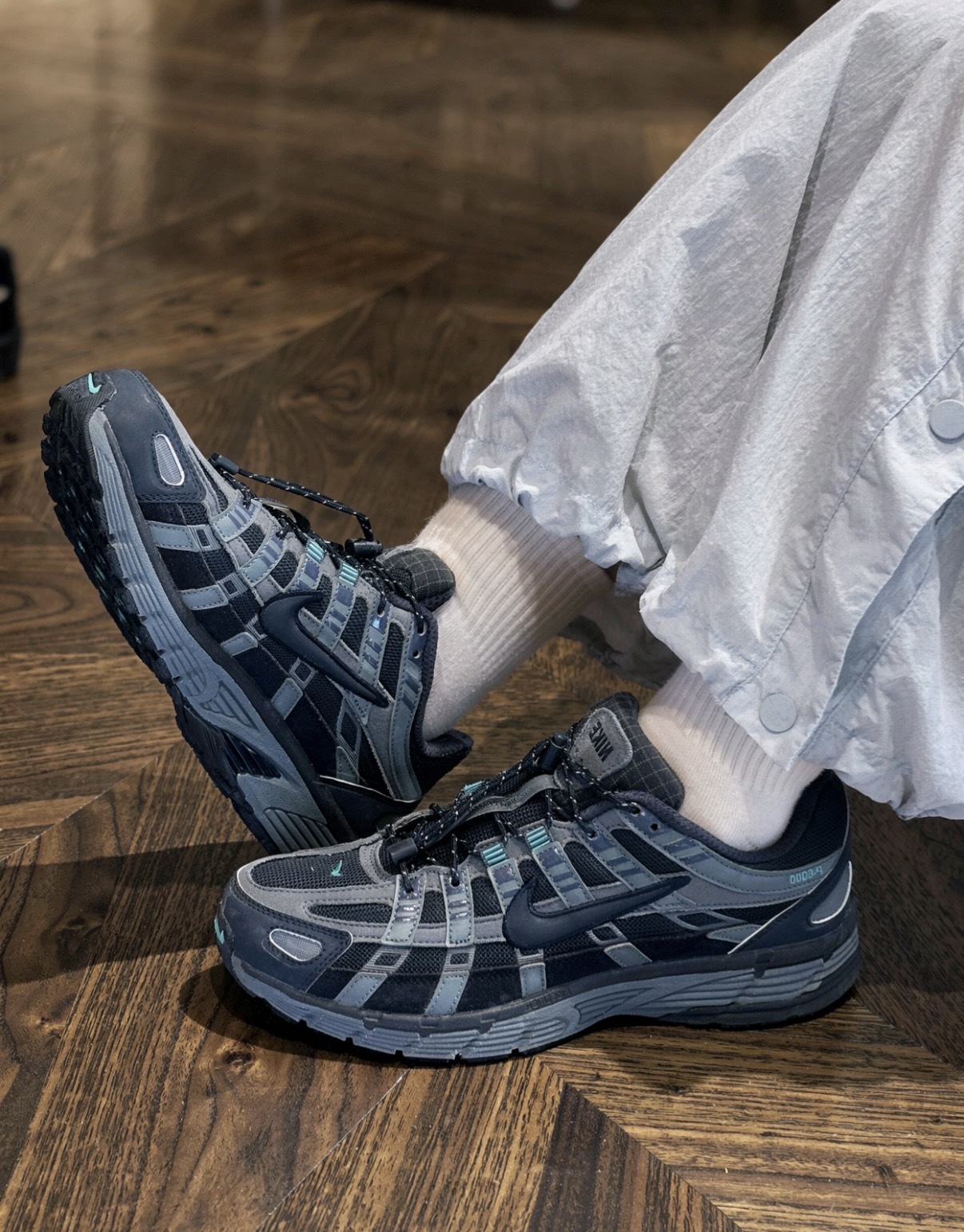 男鞋 NIKE P-6000 石墨藍 透氣 緩震 復古 休閒 慢跑鞋【HQ3818-400】PP6