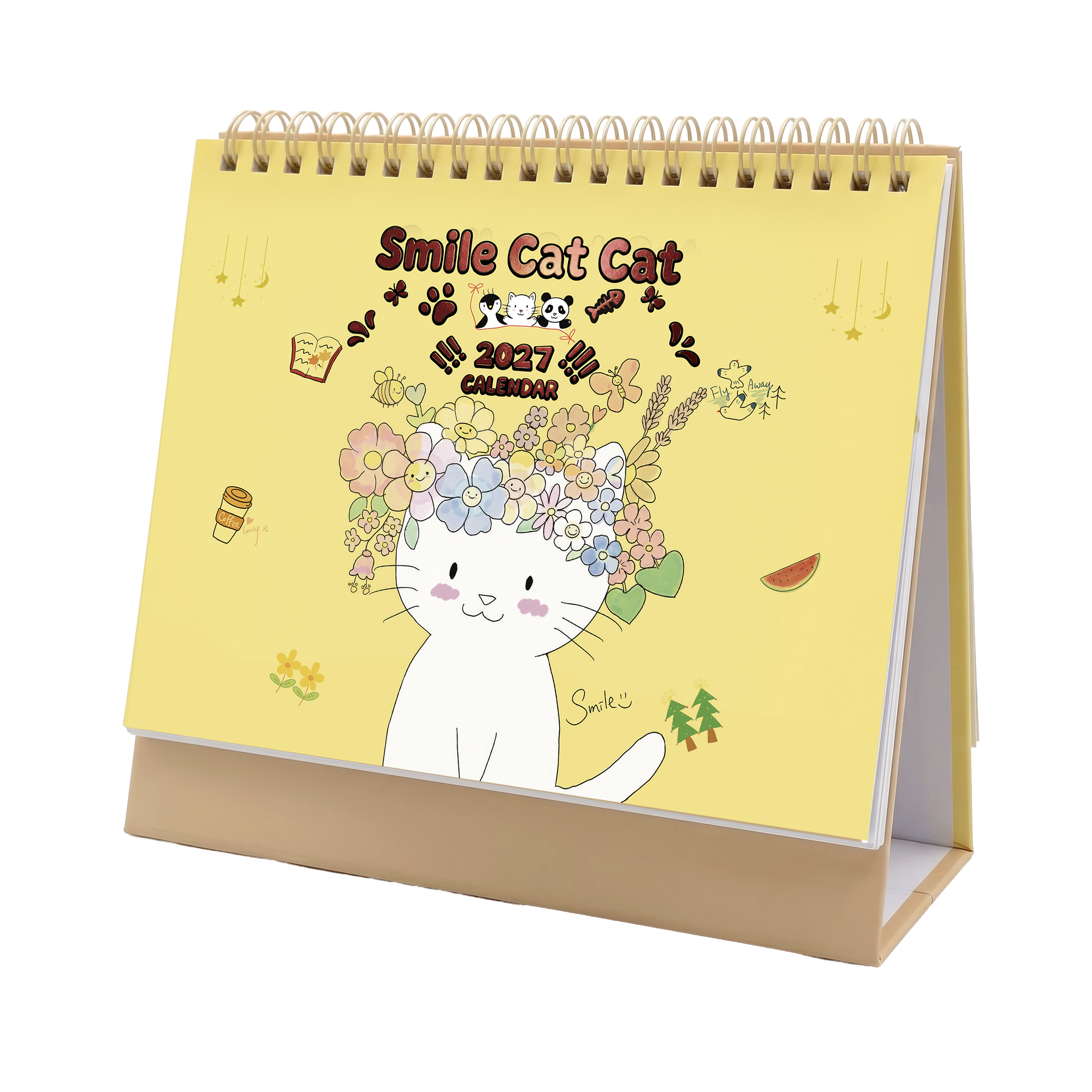 喵喵喵の日常 CAT DAYS 2027 月曆