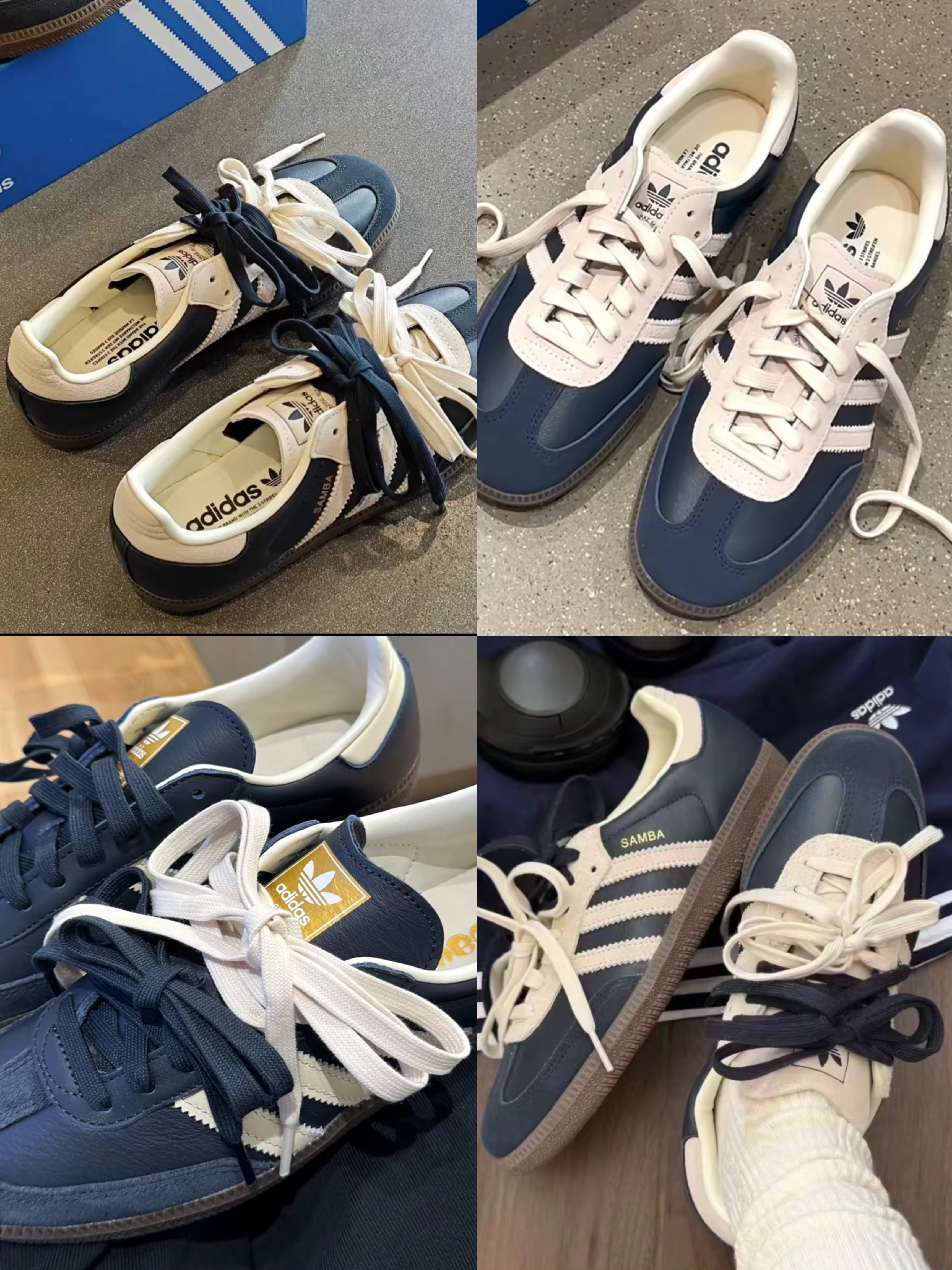 [預購] Adidas Samba OG Aurora Ink Midnight Navy │ JI3217