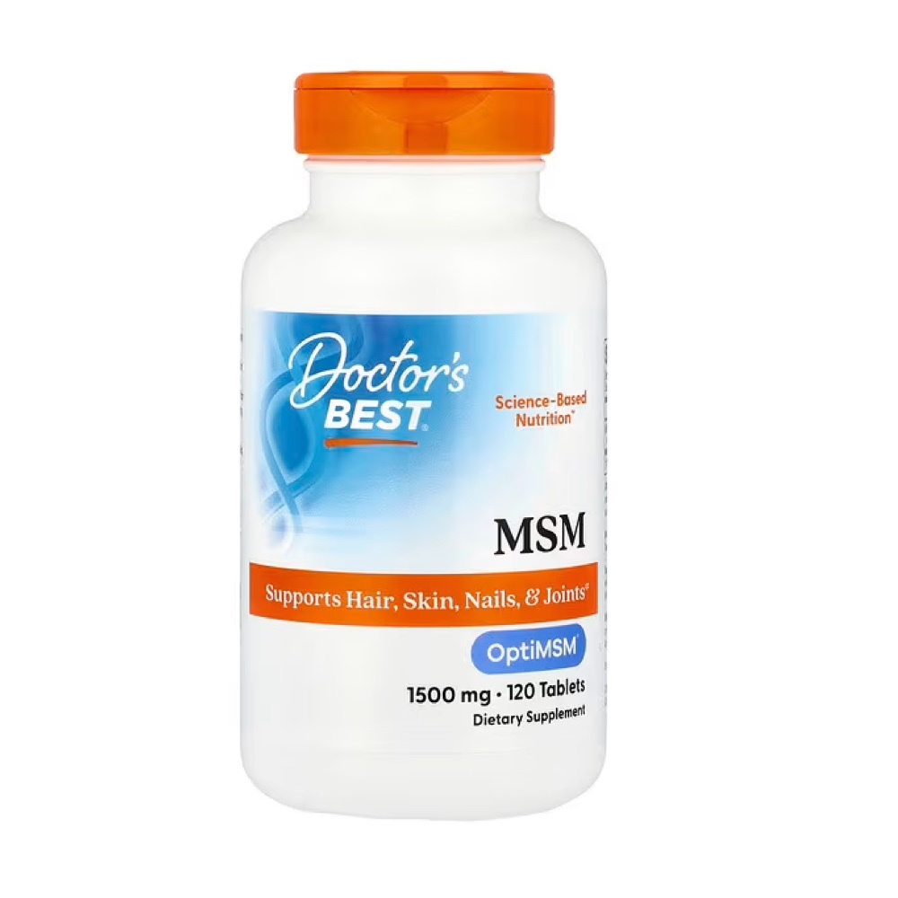 【iHerb】Doctor's Best MSM OptiMSM 1500mg 120粒