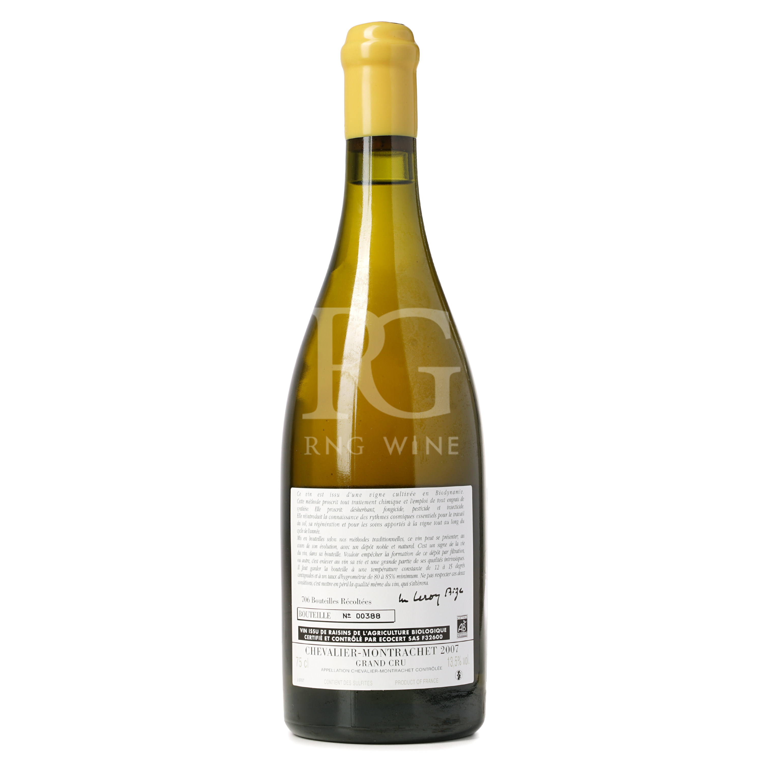 Domaine d'Auvenay Chevalier Montrachet Grand Cru 2007
