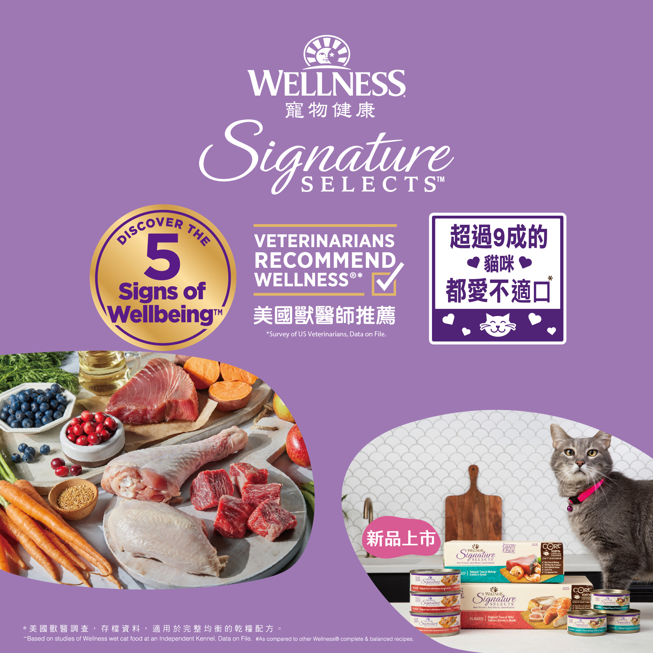 WELLNESS CORE SS名廚特選-黃鰭鮪魚+鯖魚(12罐/箱)