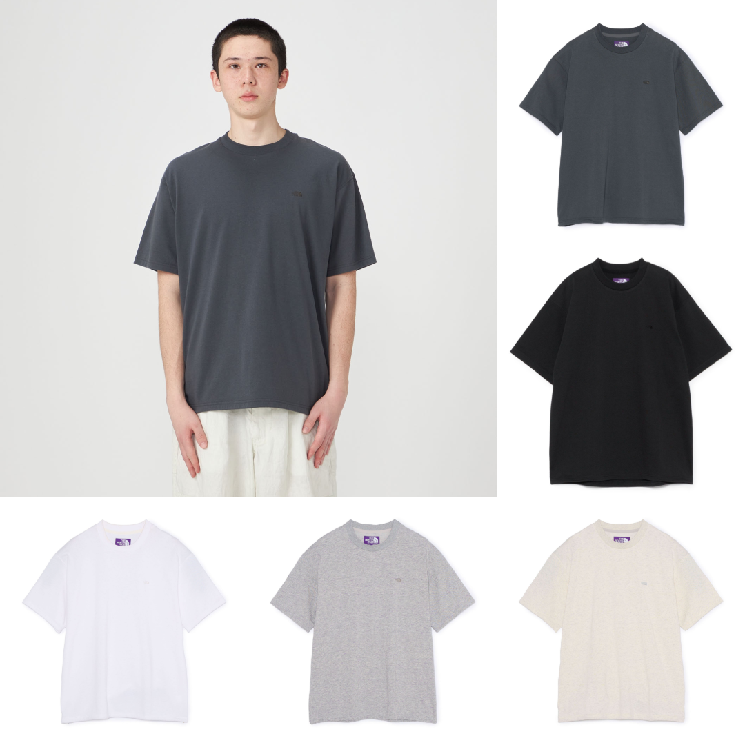 預購┃TNF 紫標 Field Tee 寬鬆 刺繡 LOGO 抽繩 機能 短袖 T恤