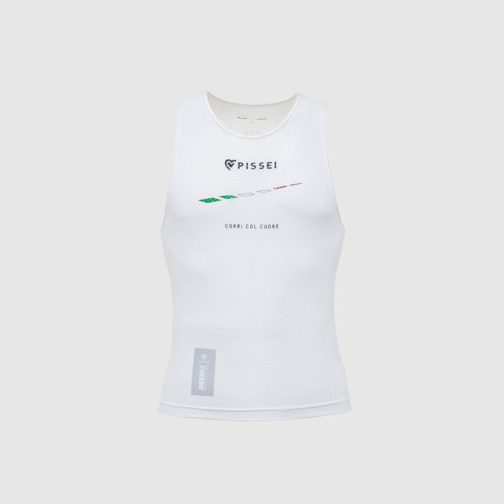 ATTAQUE SLEEVELESS BASE LAYER 排汗底衫-白色