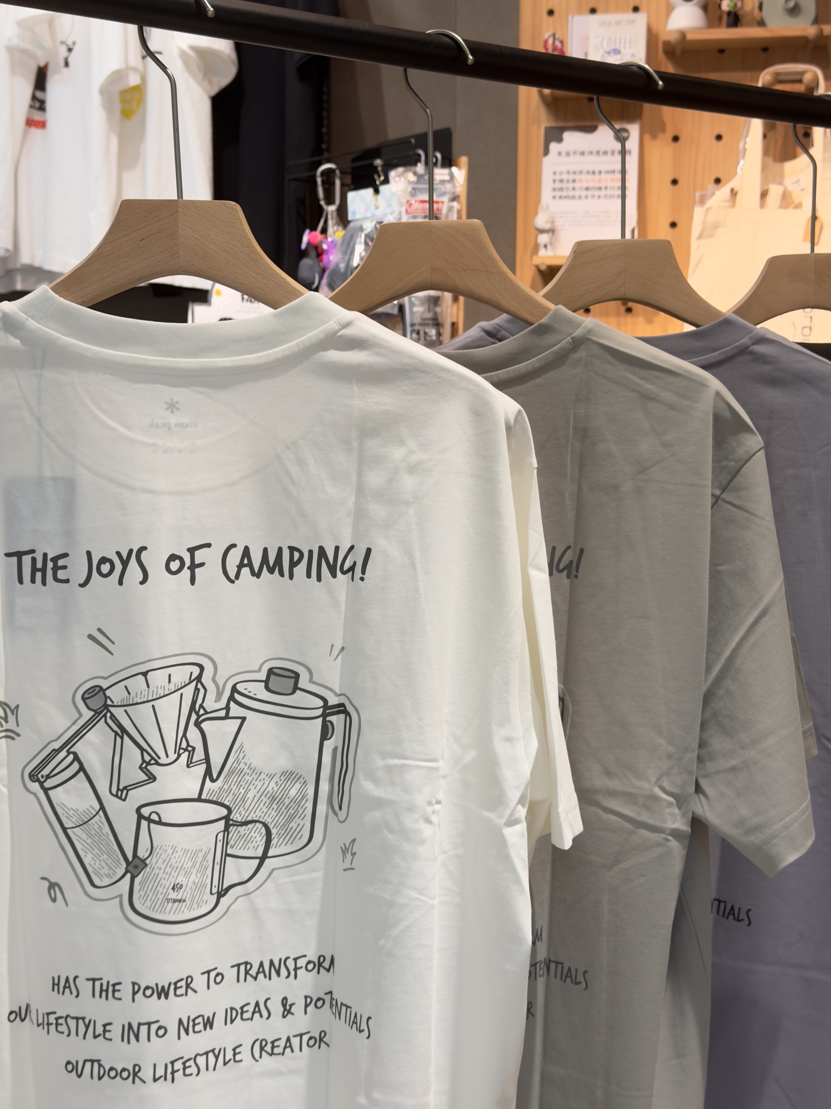 Snow Peak Aerocool Mug Graphic Shor Sleeve T-Shirt 26ss 歡暢時光短tee S26MUFTS74