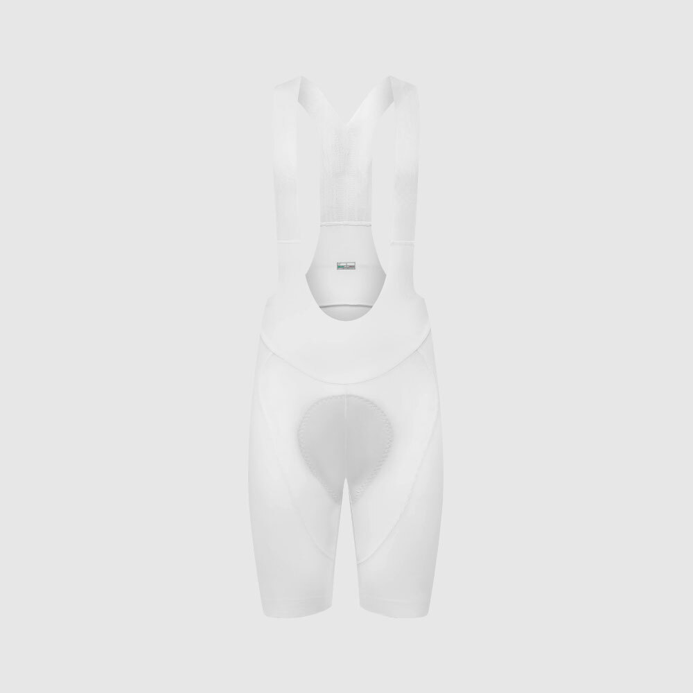SANREMO BIB SHORTS 車褲-白色 (TRUFLO RACERPRO)