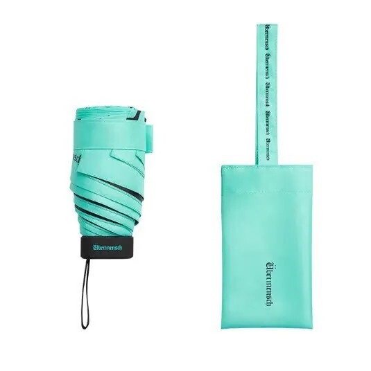 日本｜G-DRAGON 權志龍展覽限定薄荷綠輕便摺疊雨傘