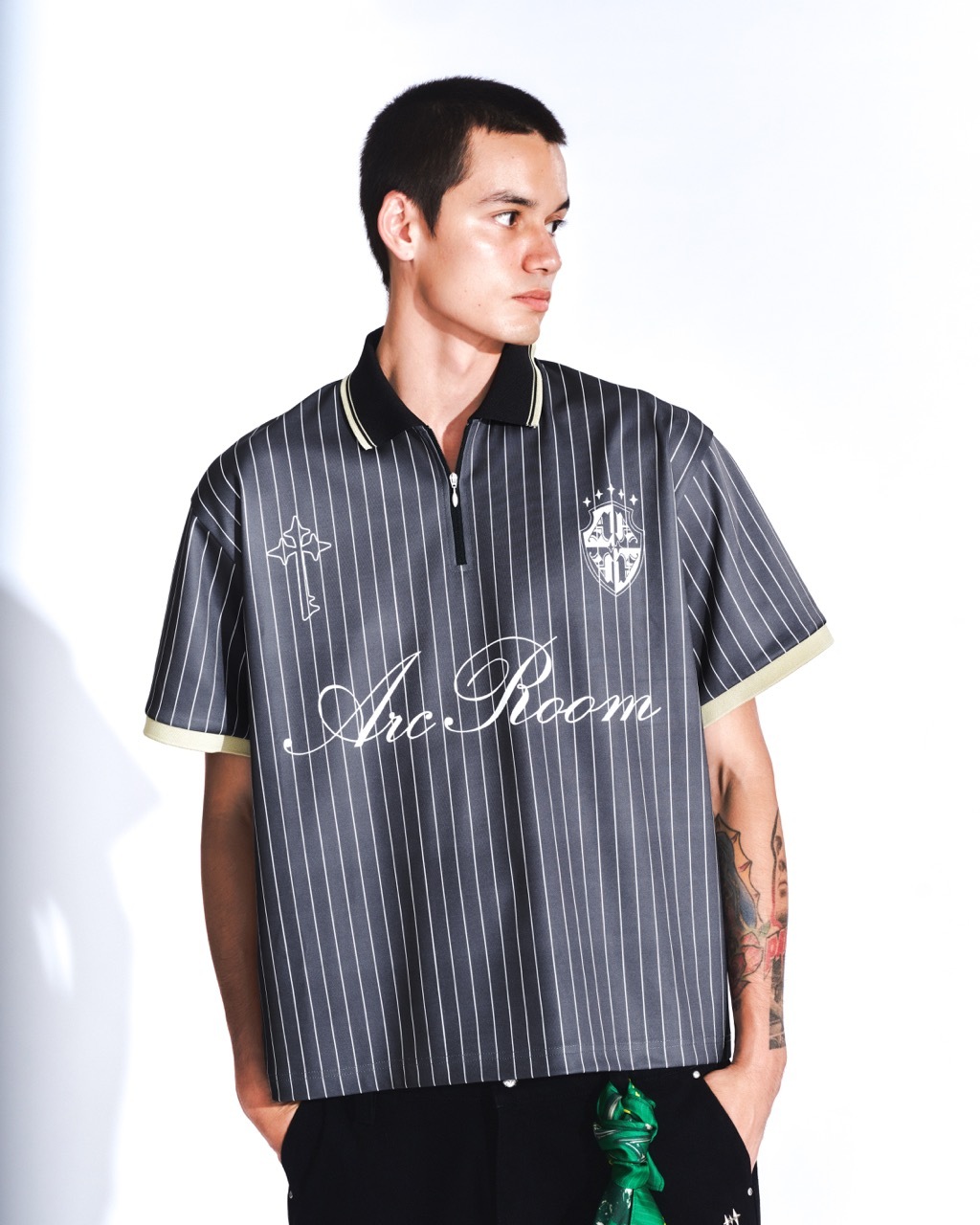 RAGLAN SOCCER JERSEY - GREY