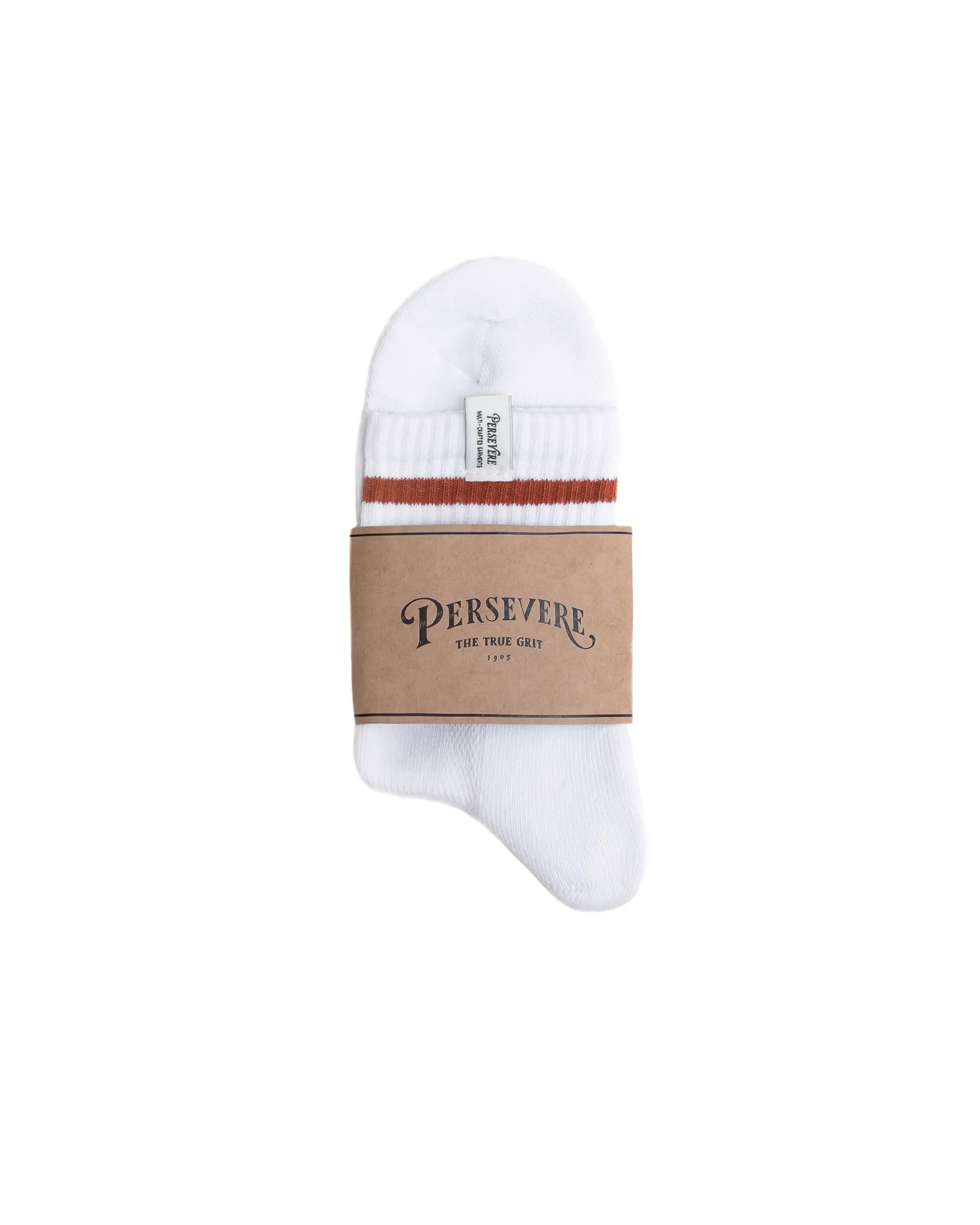 PERSEVERE CLASSIC STRIPED SOCKS - ORANGE