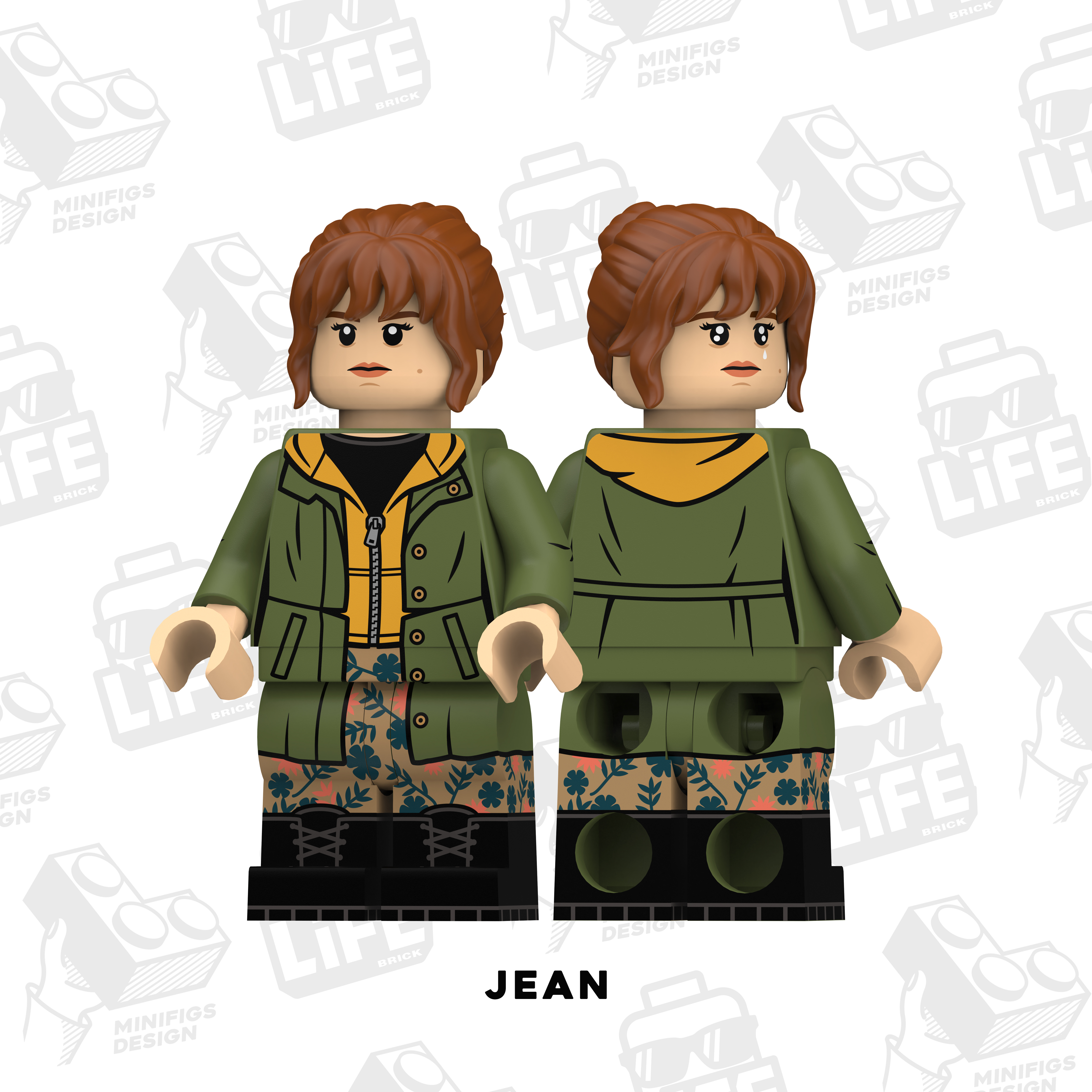 【預訂】【Life Brick】荷蘭弟 /鳳凰女
