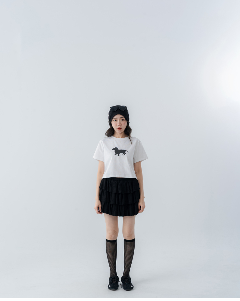 Lace Cake Cut Skirt Two Colors Sold S/M【03010939】in stock+pre-order
