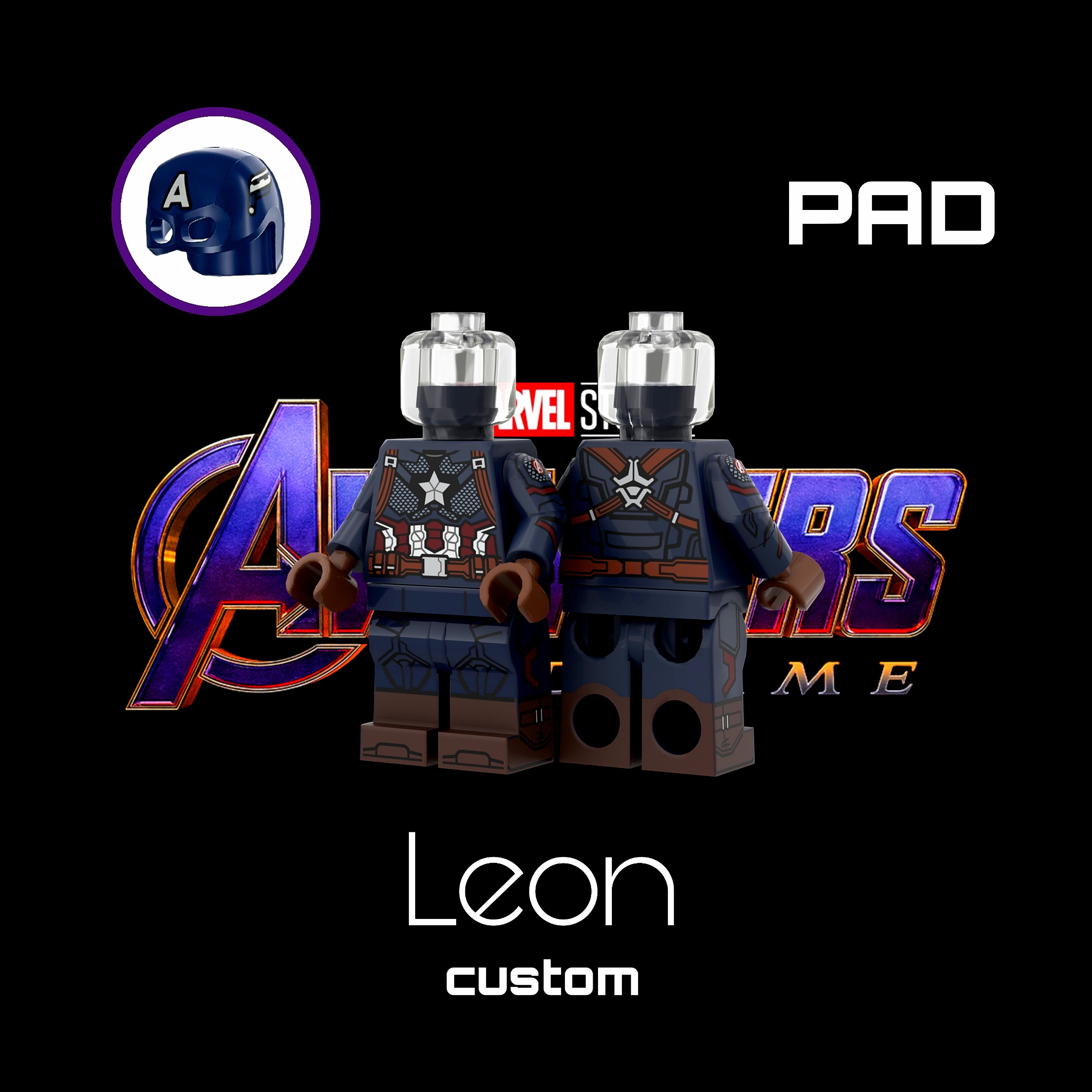 【預訂】【Leon Custom】終局美隊