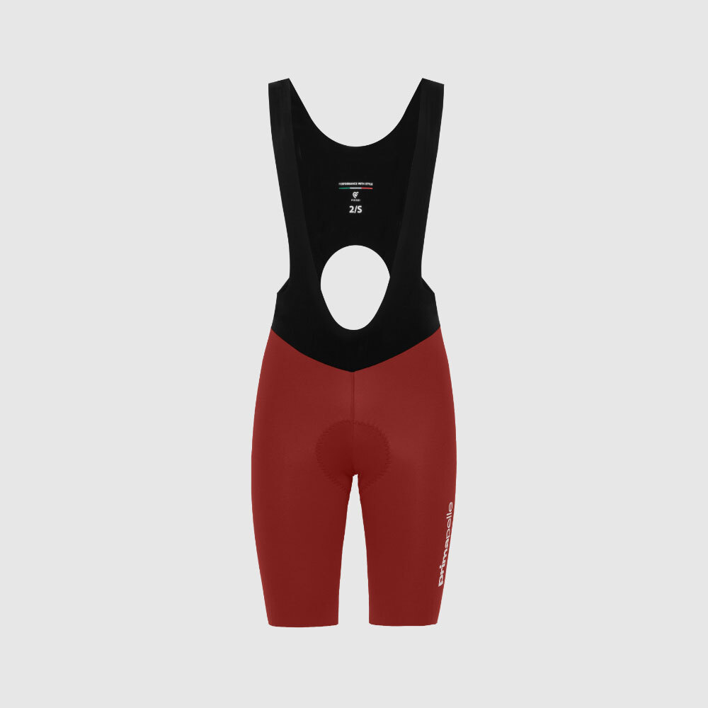 PRIMAPELLE BIB SHORTS 車褲-酒紅 (TRUFLO RACERPRO)