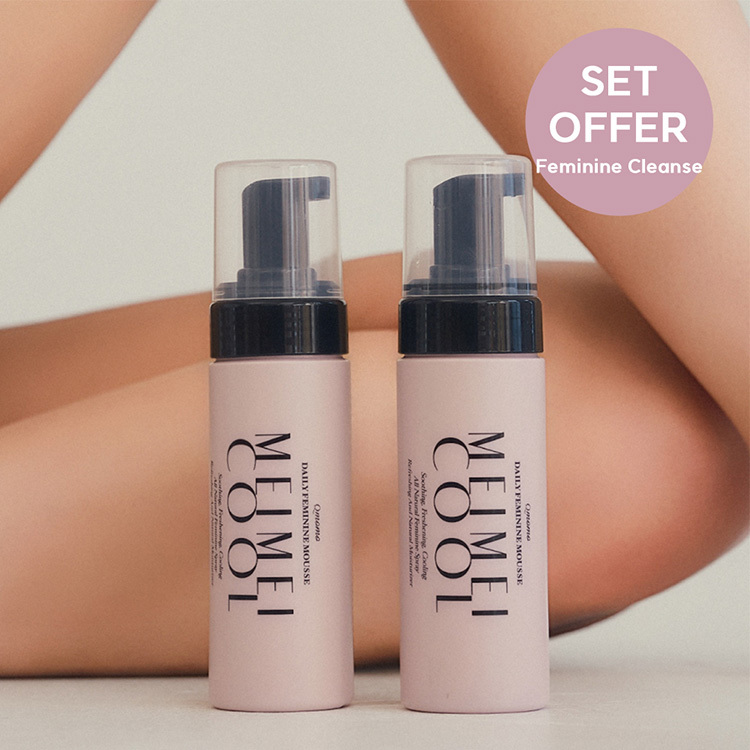 Qmomo《Feminine Cleanse Set》Mei Mei Care Daily Feminine Care Mousse