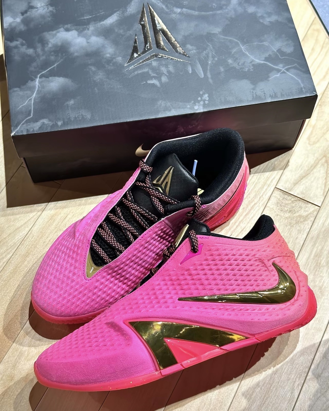 （限量商品不退換）男鞋 NIKE JA 4 'Rise' 粉紅 莫蘭特 實戰 籃球鞋【IX5151-600】JA4
