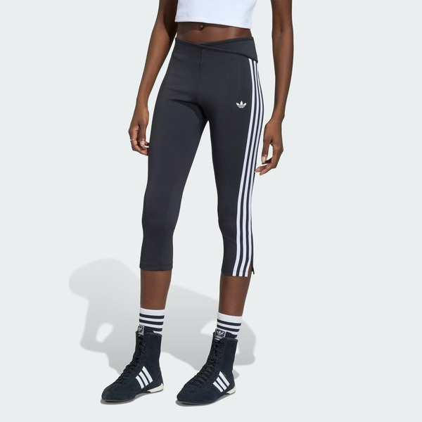 Adidas 愛迪達 Capri Pants KX0638 女 長褲 運動長褲 七分緊身褲 復古 黑