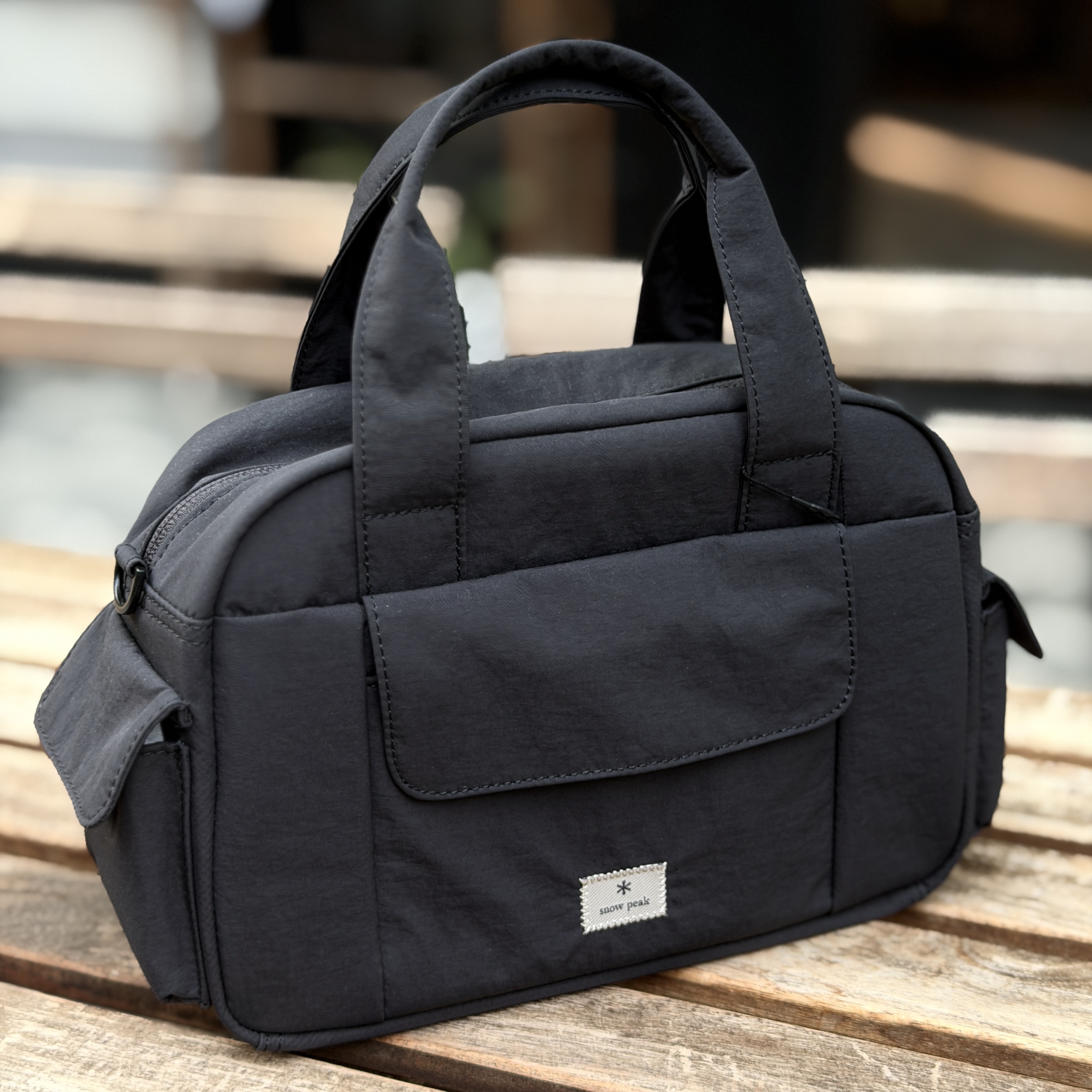 Snow Peak Cample 2 Way Pocket Tote Bag 3L 口袋 托特包 側背包 S26ZWCTB15