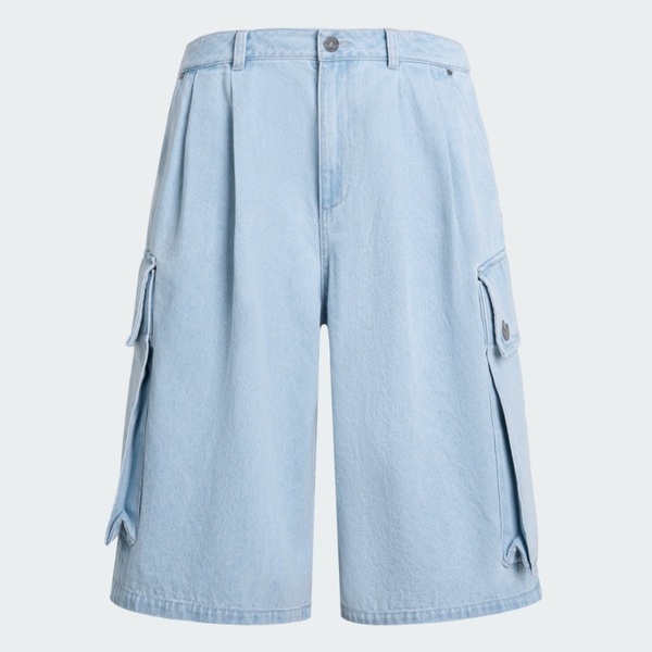 Adidas 愛迪達 Cargo Shorts KX4823 男 短褲 運動短褲 牛仔短褲 丹寧 藍