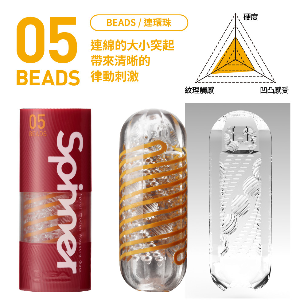 TENGA SPINNER 迴旋杯 [05 BEADS/連環珠]