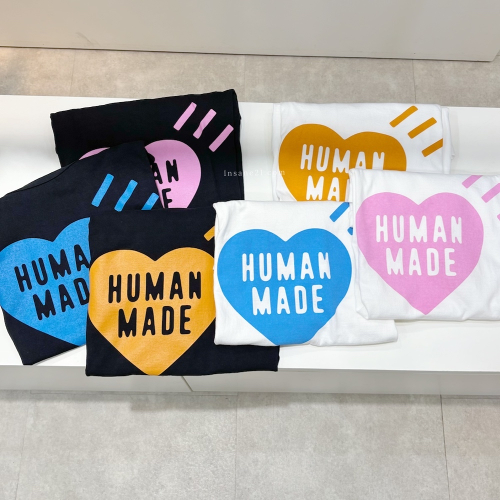 HUMAN MADE 胸前大愛心 經典LOGO 短袖 上衣