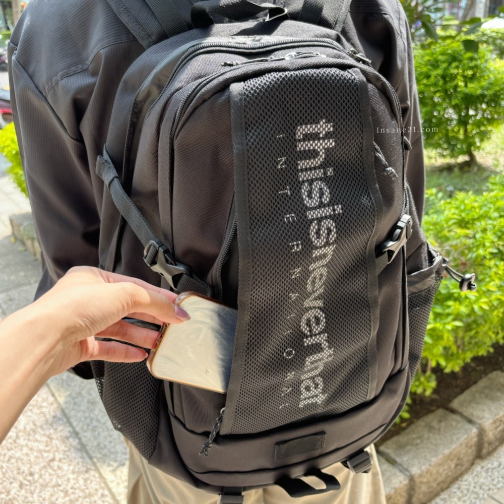 THISISNEVERTHAT SP BACKPACK 29 後背包 黑 網格