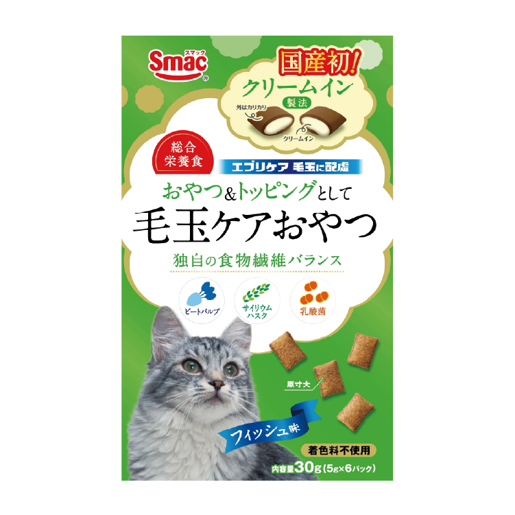Smack Every Care 貓用去毛球護理 （魚肉味） 5g × 6 (JSM-5403)