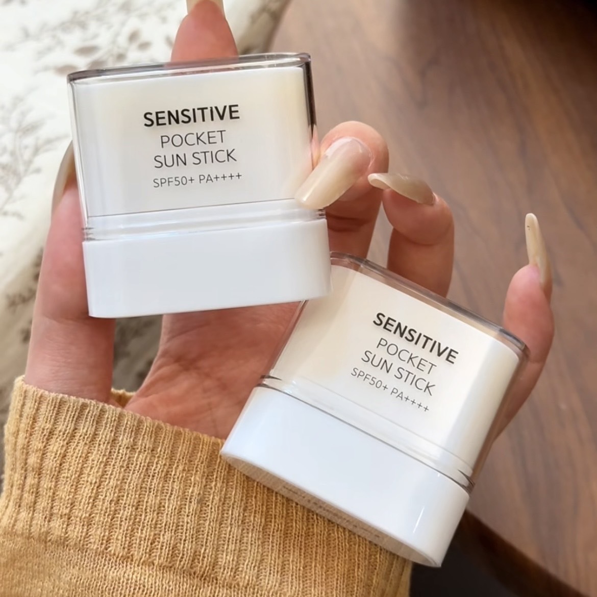 (預購商品) 韓國 SAM'U 敏感肌口袋防曬棒 10g×2入