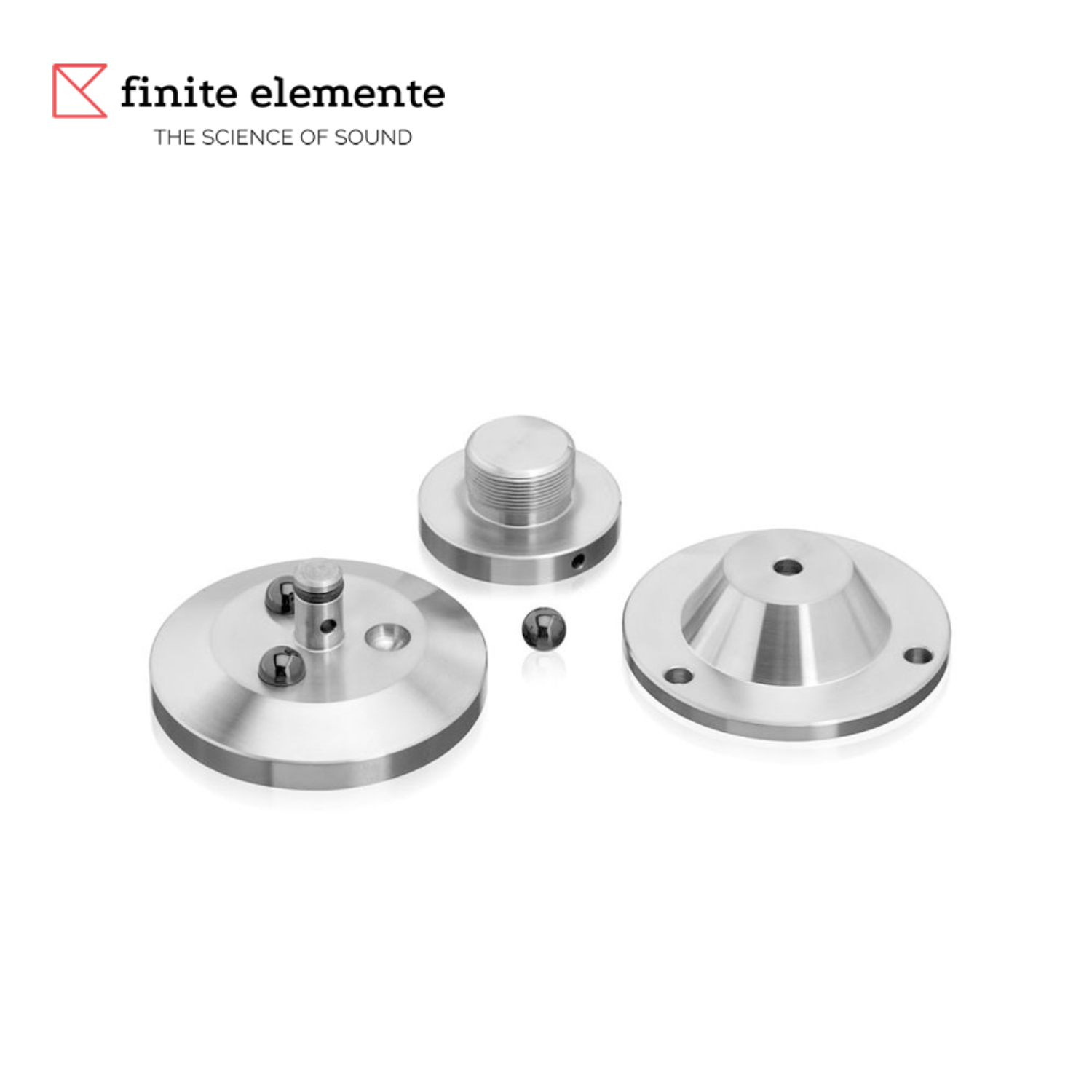finite elemente Cerabase B&W D2 800系列專用避震腳座 (4 件裝)
