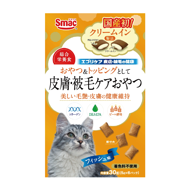 Smack Every Care 貓用皮膚被毛護理 （魚肉味） 5g × 6 (JSM-5410)
