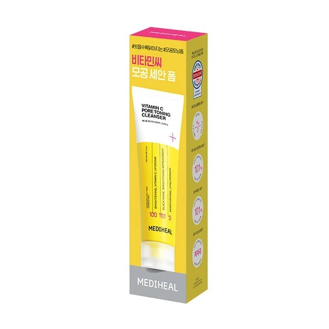 MEDIHEAL Vitamin C Pore Toning Cleanser 120ml
