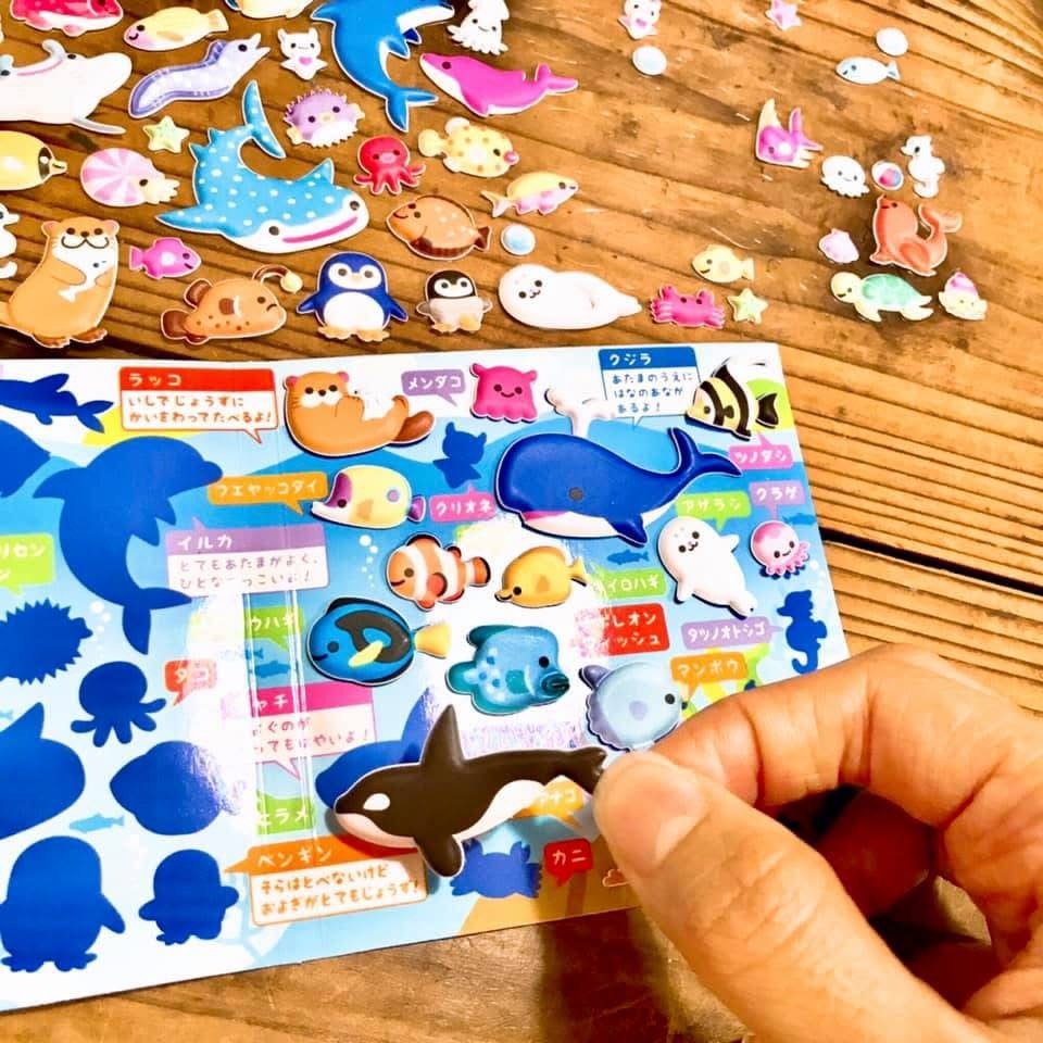 海底生物貼紙 Kids Seal