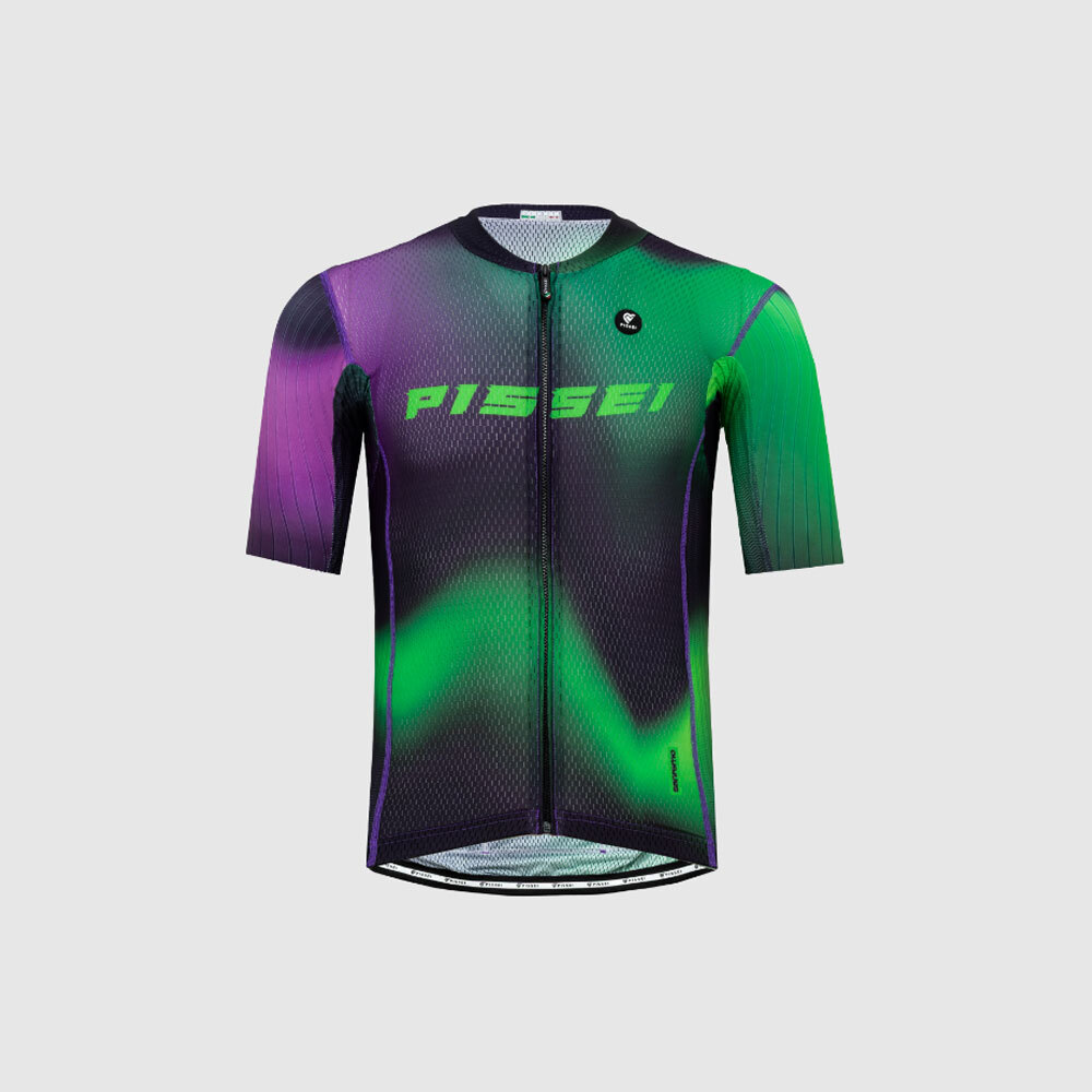 SANREMO SHORT SLEEVE JERSEY 短袖車衣-綠/紫
