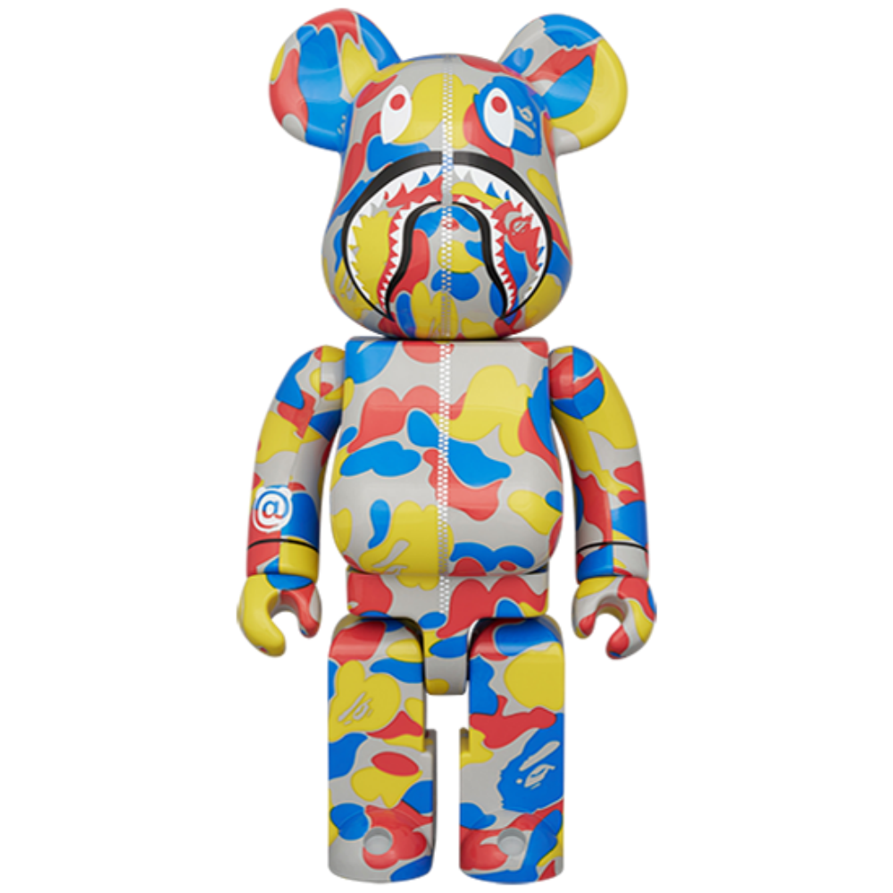 BAPE(R) CAMO SHARK MCT 30th ANNIV. 100％ & 400％ 3 PCS SET BE@RBRICK