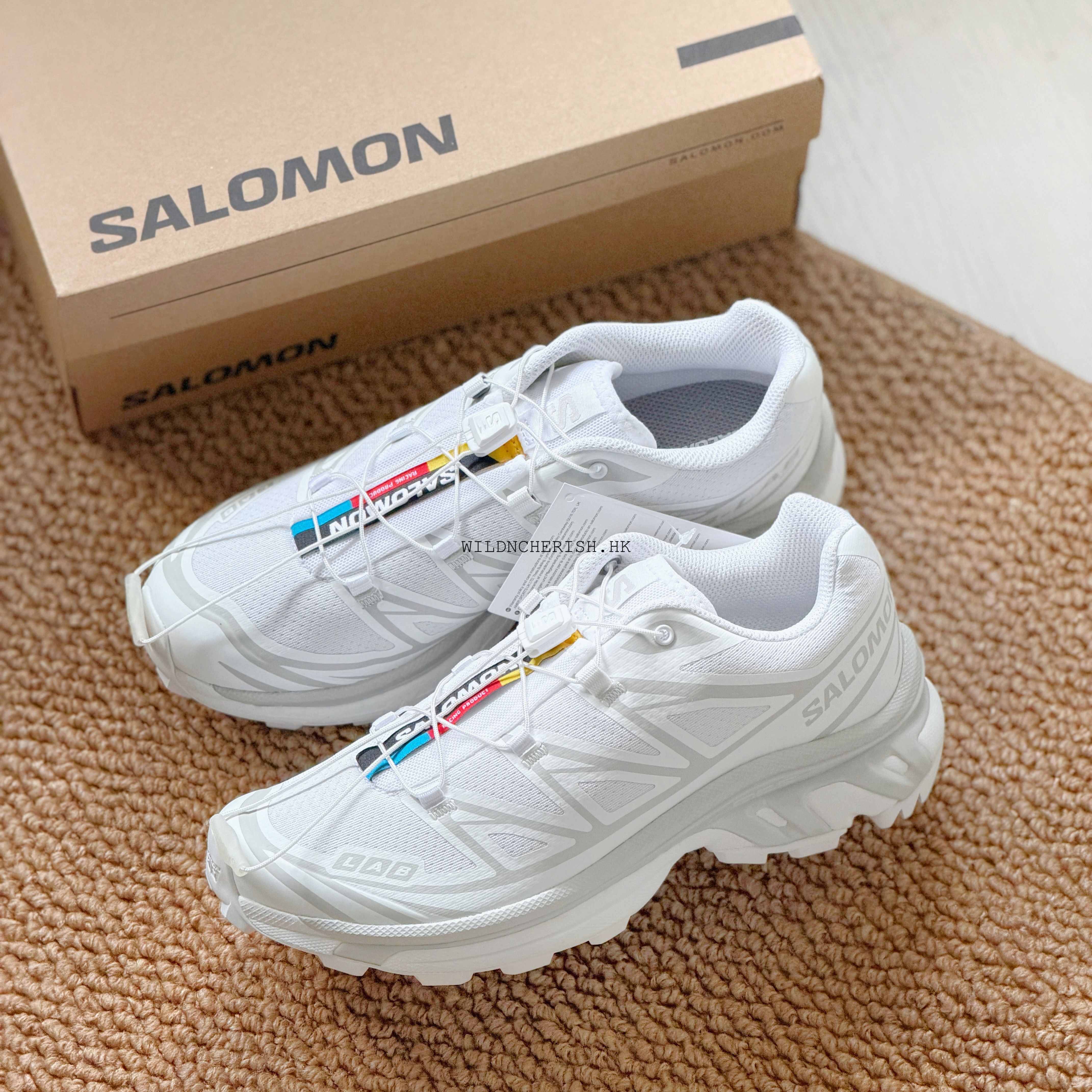 現貨 | Salomon S/LAB XT-6 Advanced 冰川 全白