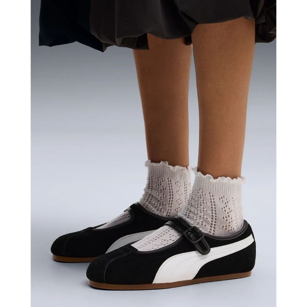 【逢甲 FUZZY】W Puma Tacklette 瑪莉珍鞋 黑色 408550-01 粉色 408550-02