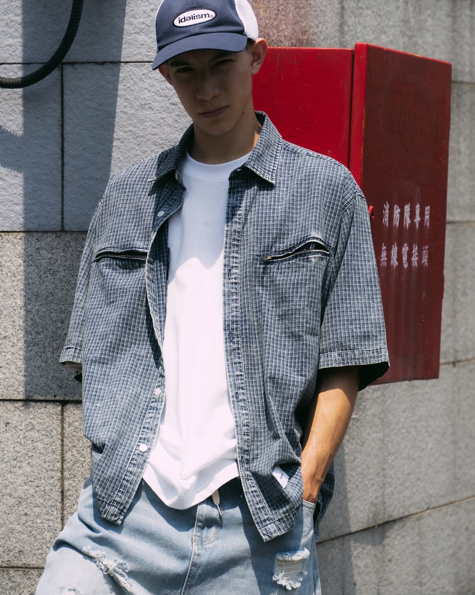 idealism 重水洗格紋襯衫｜Vintage Shirt（26SS）