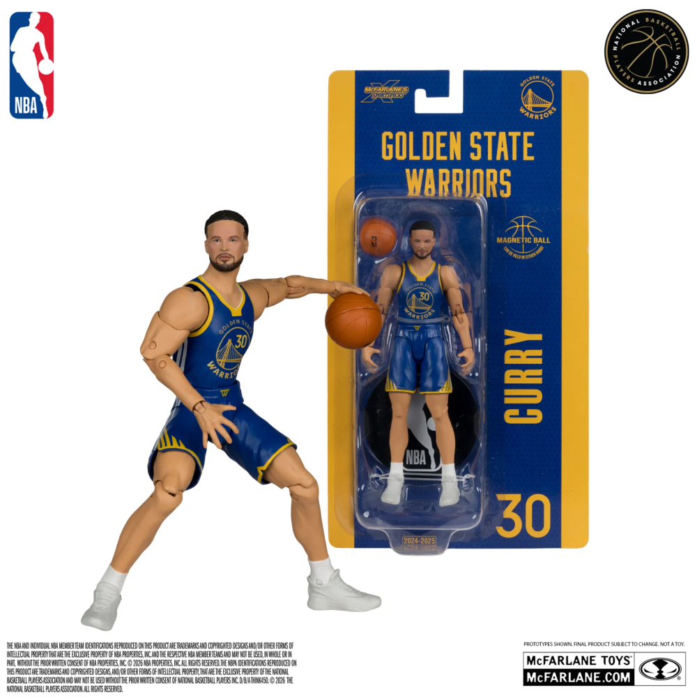 麥法蘭 代理版 可動 6吋 NBA 金州勇士 史蒂芬柯瑞 Stephen Curry