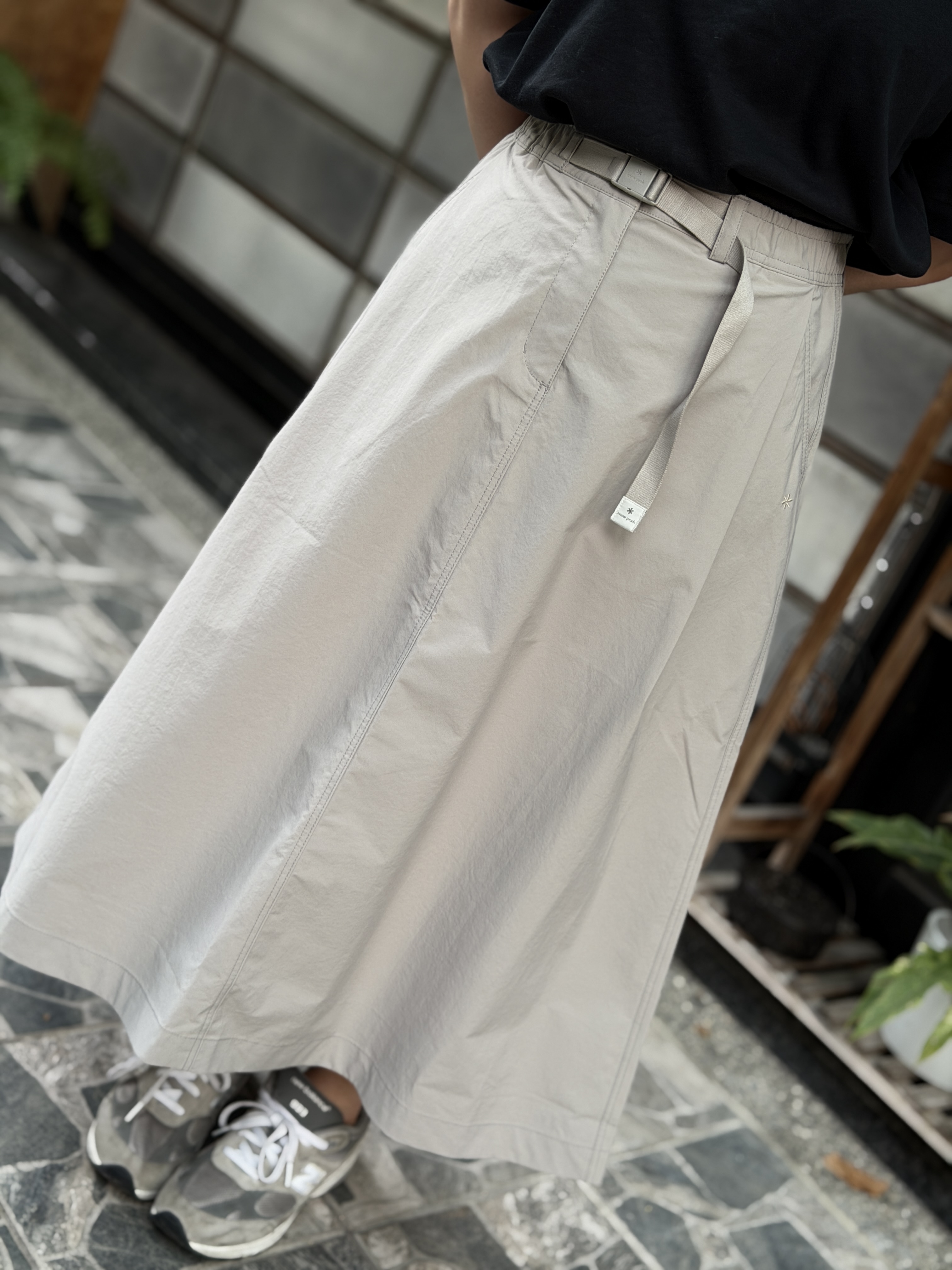Snow Peak Clend Zodiac Skirt 腰帶 A字裙 長裙 防曬 DWR防潑水 S26SWDSK13