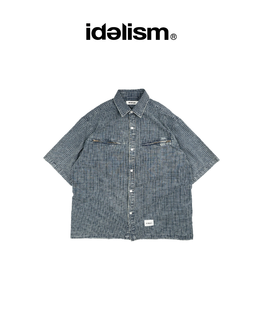 idealism 重水洗格紋襯衫｜Vintage Shirt（26SS）
