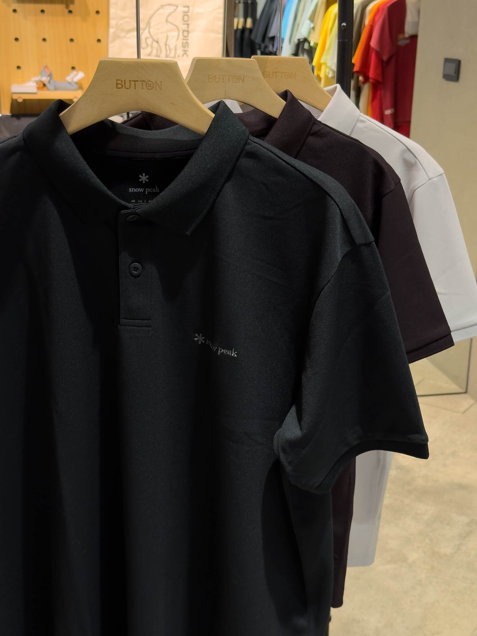 Snow Peak  Pique Basic Polo T-shirt 基本款刺繡logo涼感polo衫 S26MMFPS68