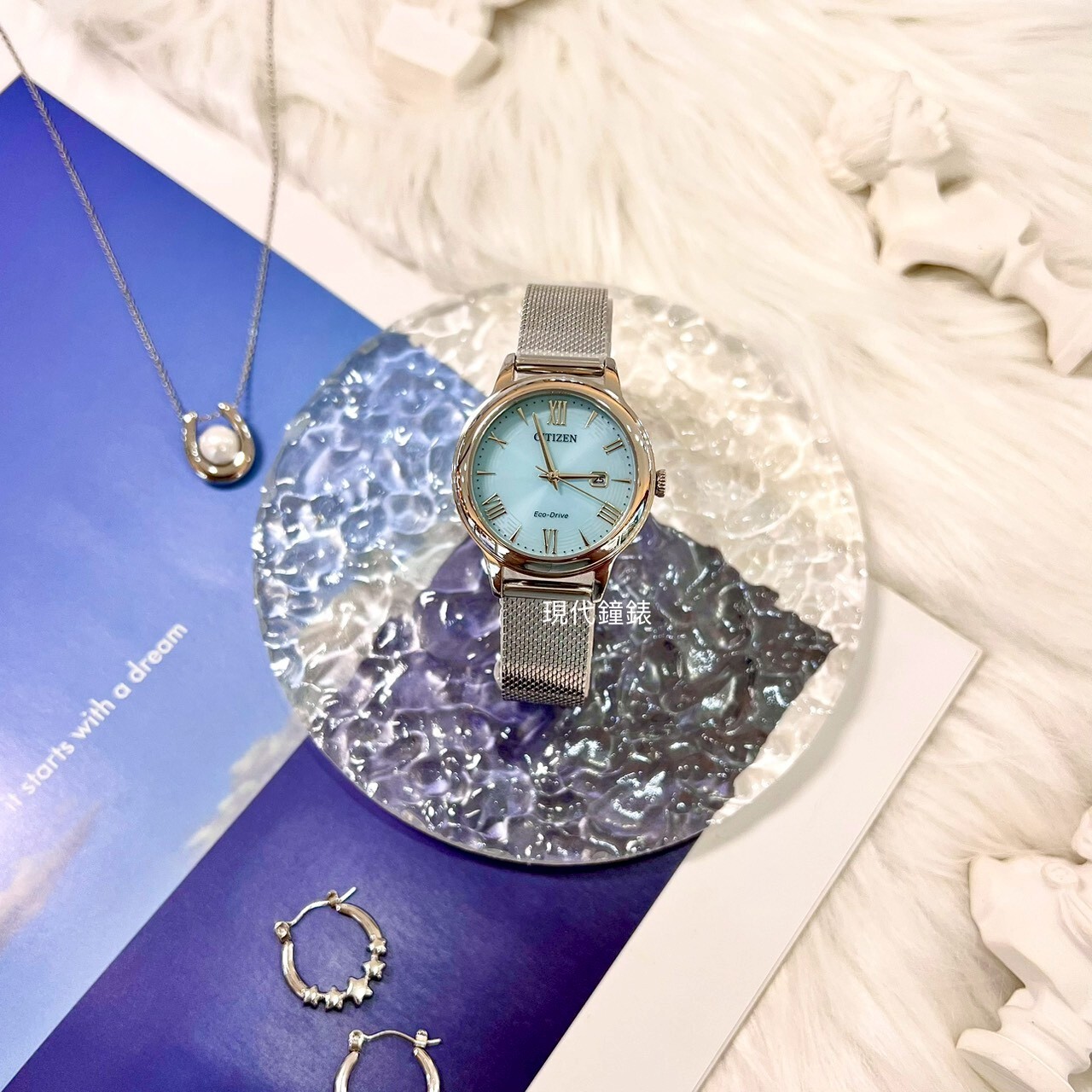 【CITIZEN 星辰】LADYS EW2621-75M 31.5mm Modern Watch