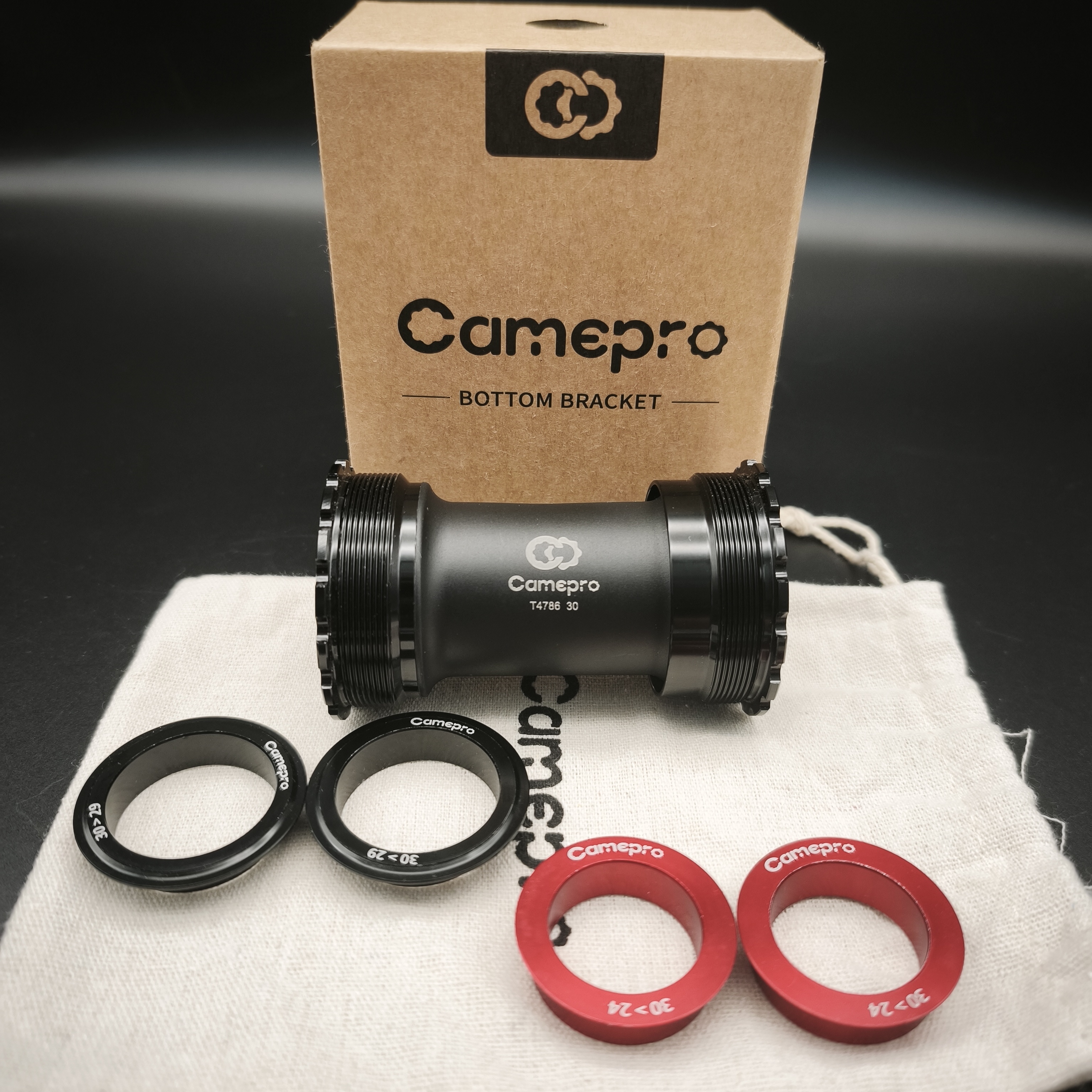Camepro T47 86mm HG24/DUB/UB30 三合一陶瓷軸承
