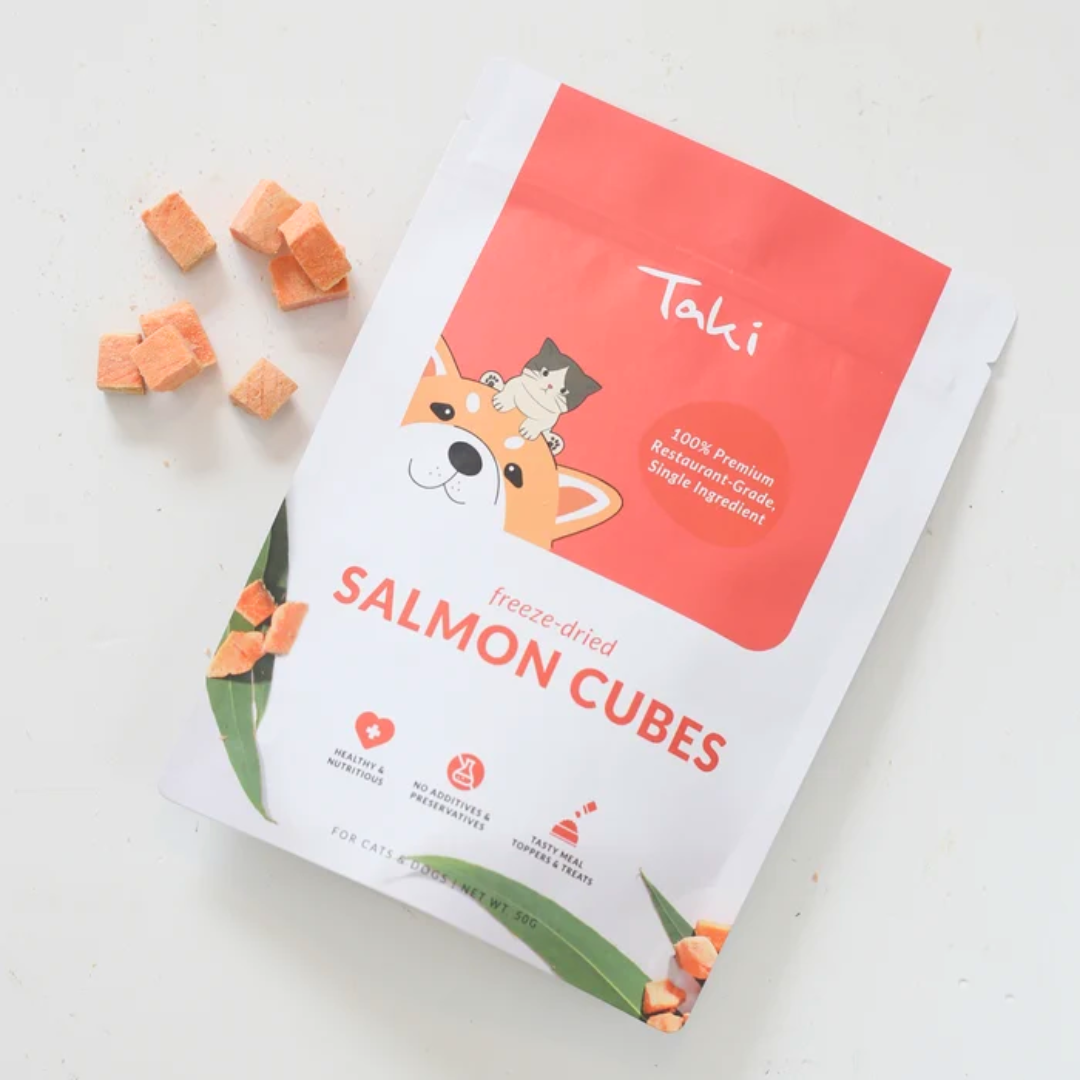 Taki 凍乾三文魚粒