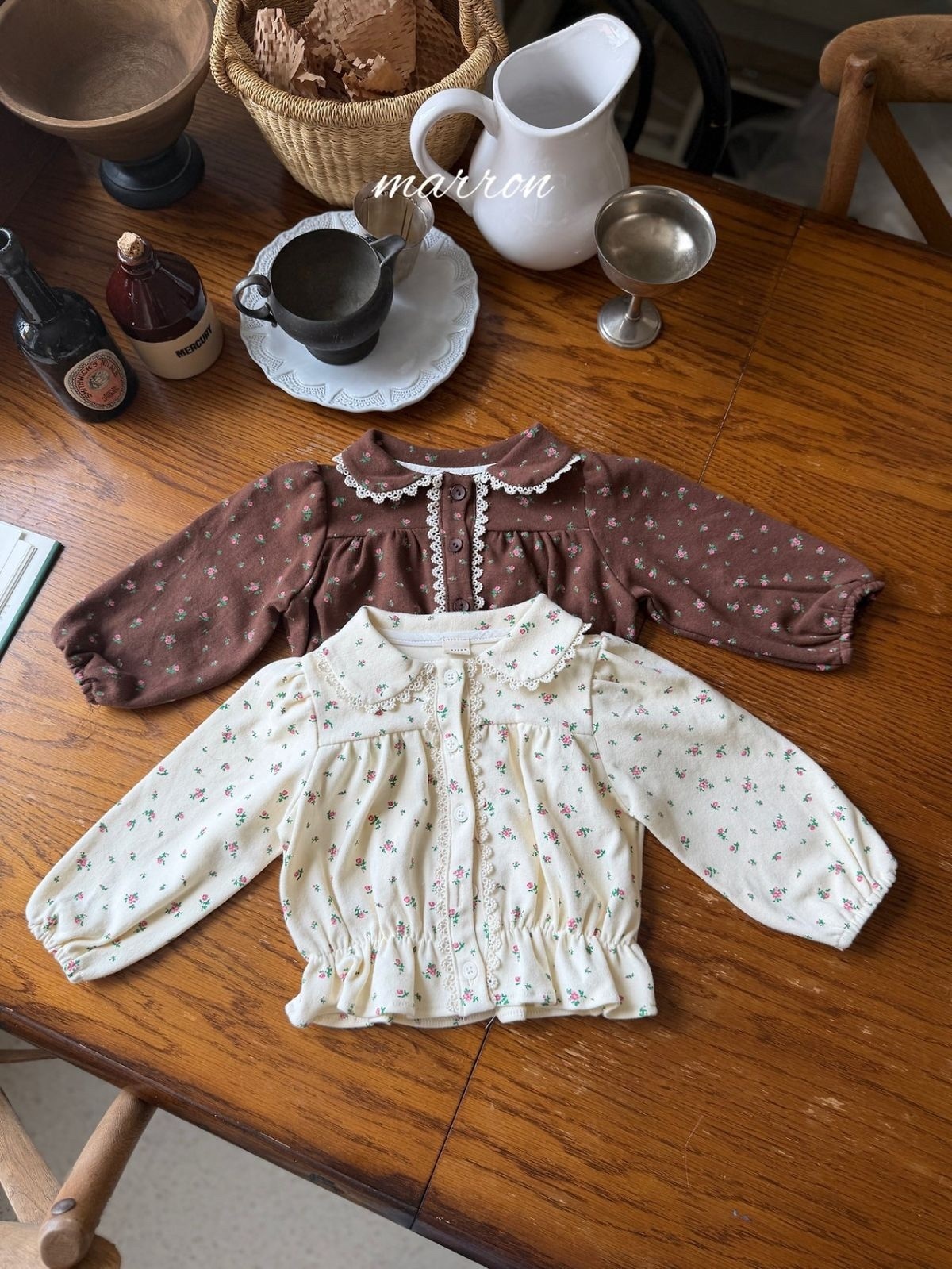 MARRON Merry Blouse