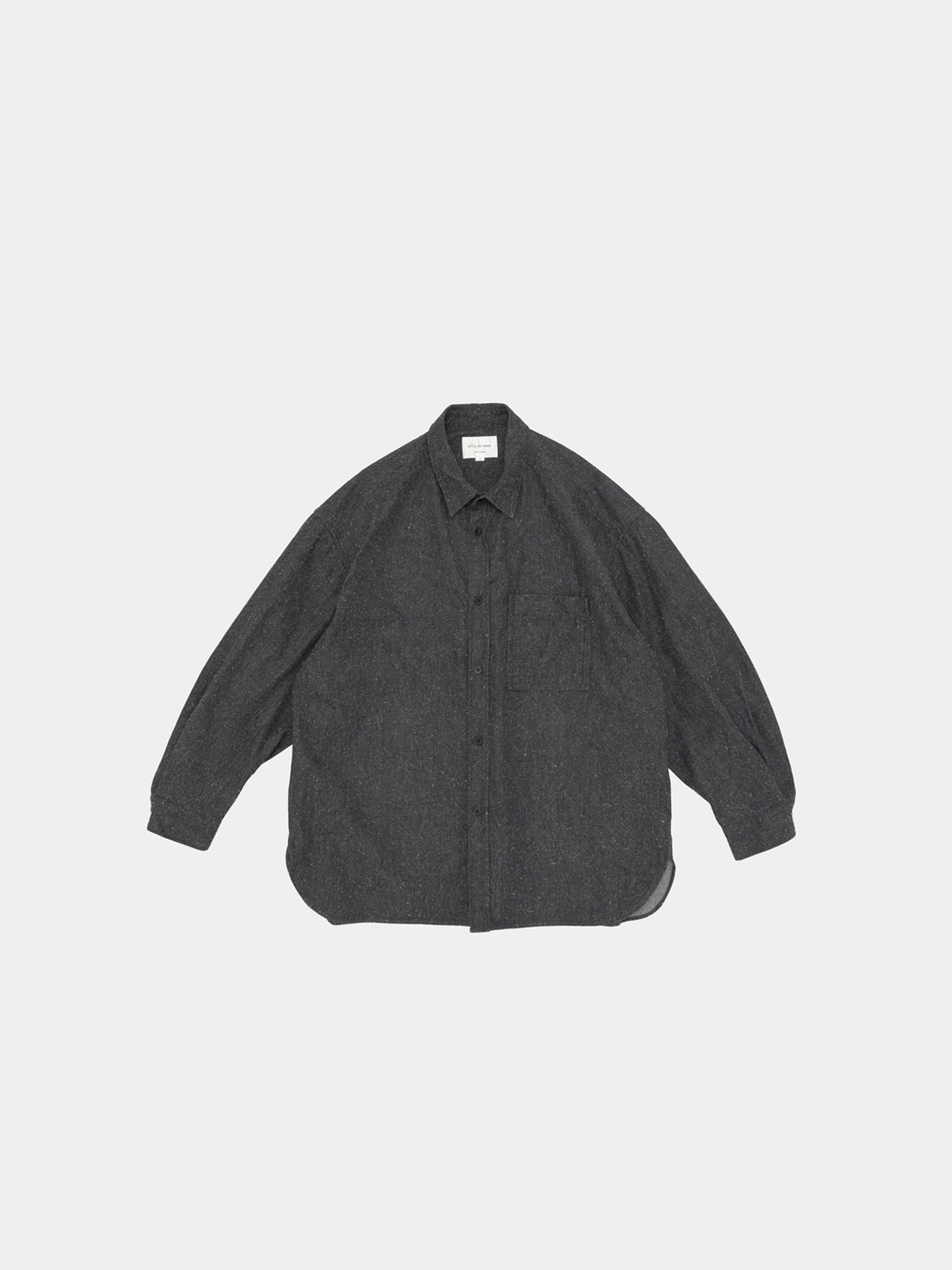 Still By Hand Silk Nep Over Shirt SH01263