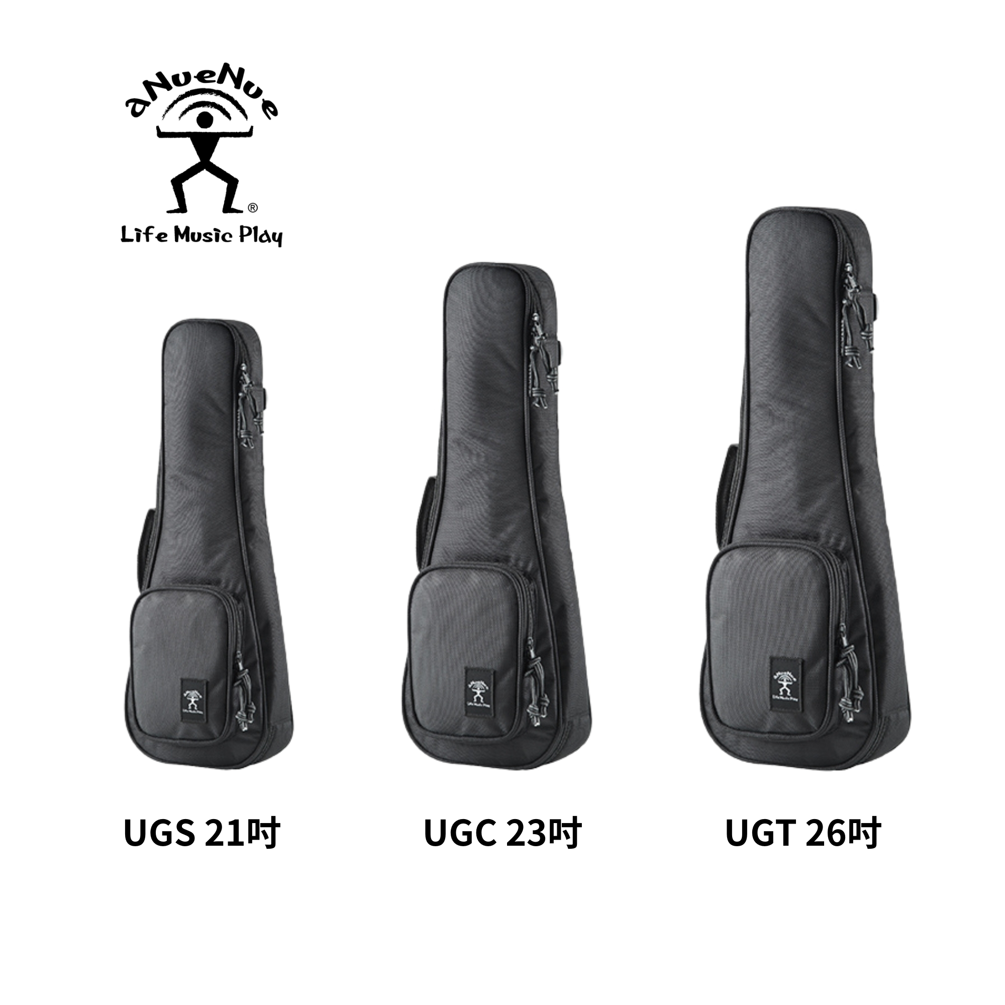 aNueNue 標準加厚烏克麗麗琴袋 UGS UGC UGT