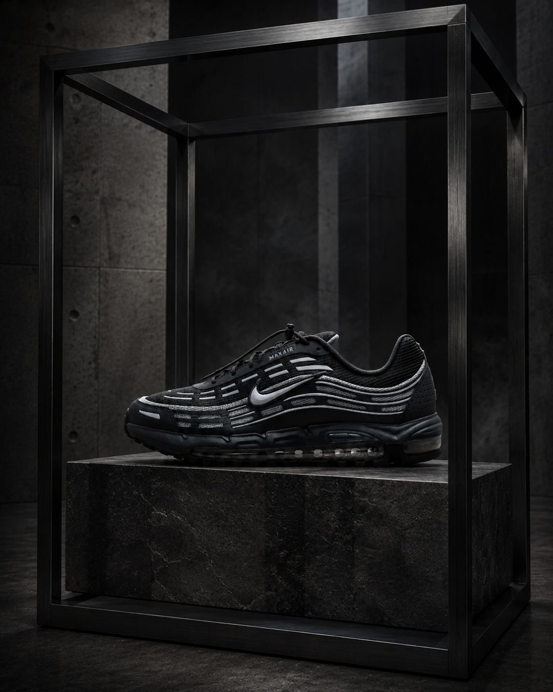 【逢甲 FUZZY】Nike Air Max TL 2.5 氣墊 緩震 黑銀 IO3037-002