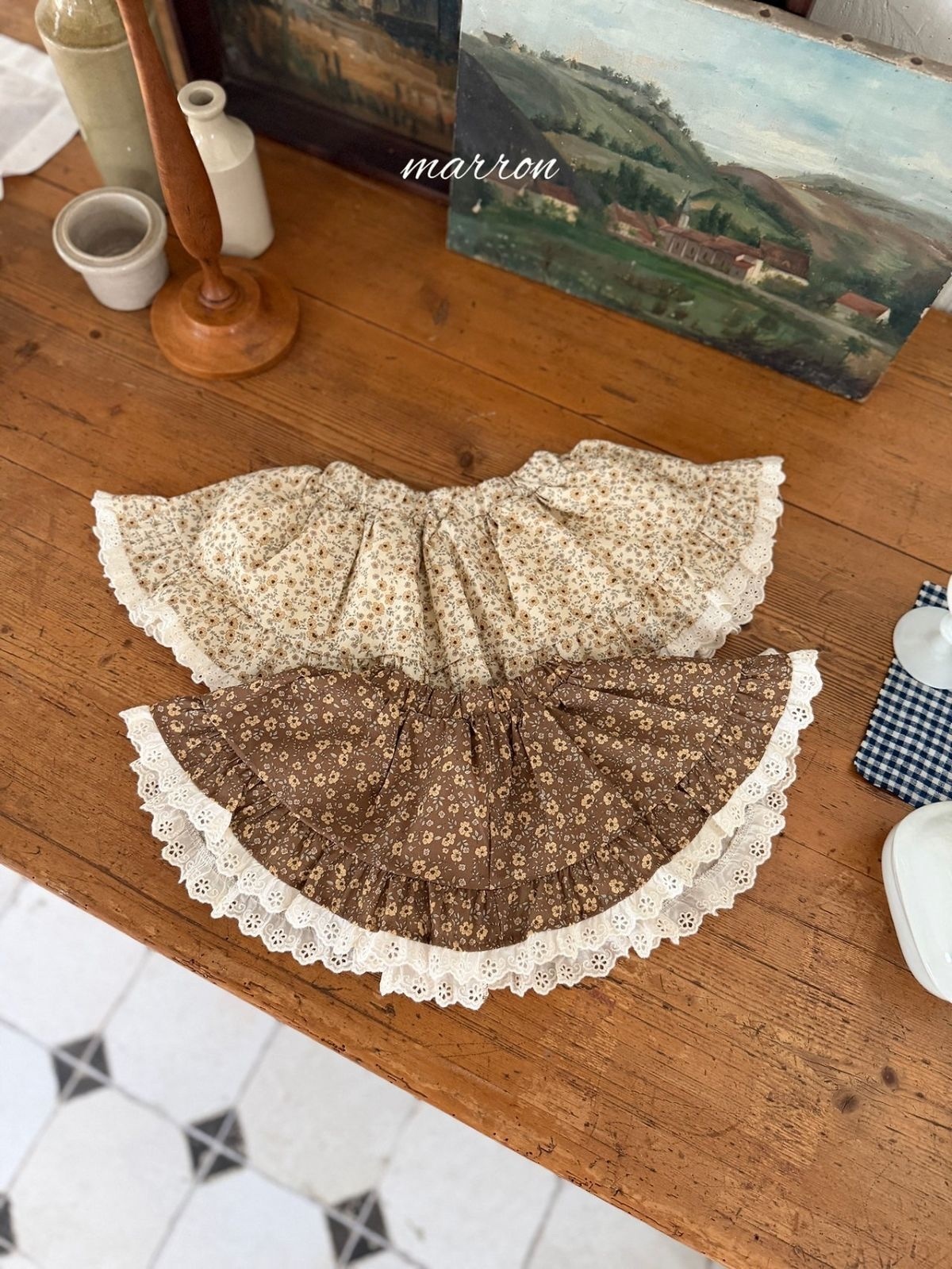 MARRON Lua Skirt